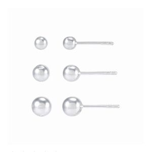 NWT Silpada Sterling Silver Stud Set of 3